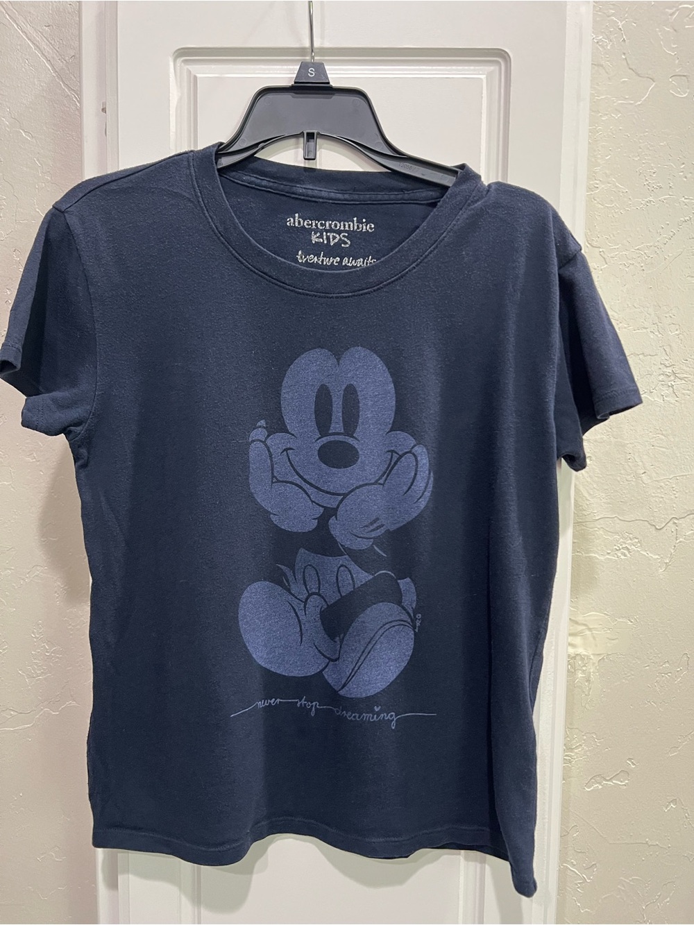 abercrombie kids Navy Mickey Mouse Graphic Tee